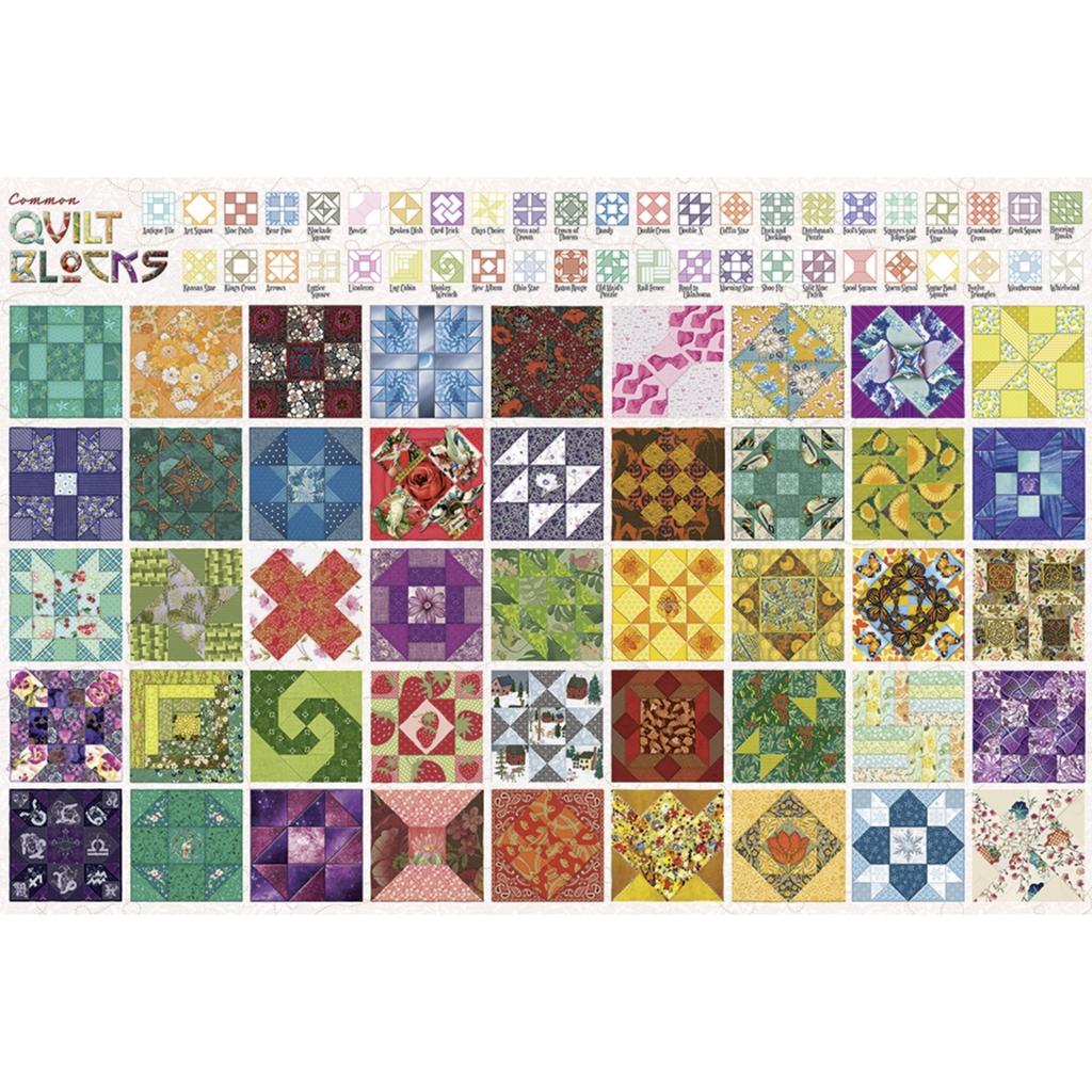 cobble hill quilt blocks 2000 piece puzzle with poster included copy image 2 width="1000" height="1000"