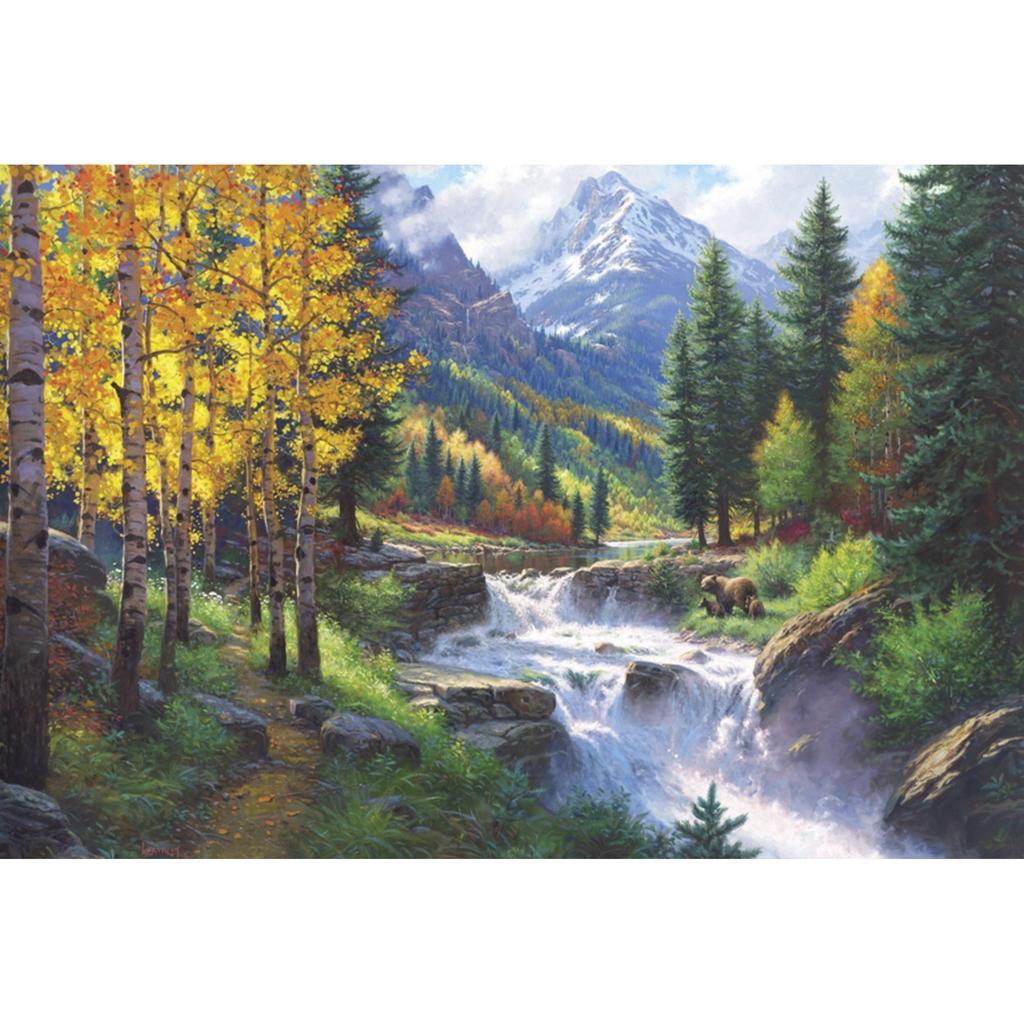 cobble hill rocky mountain high 2000 piece puzzle with poster included image 2 width="1000" height="1000"