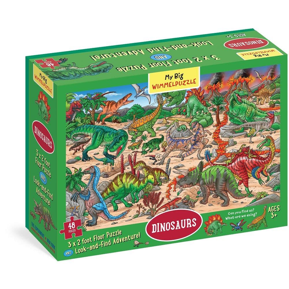 Dinosaurs 48pc Puzzle - Calendars.com
