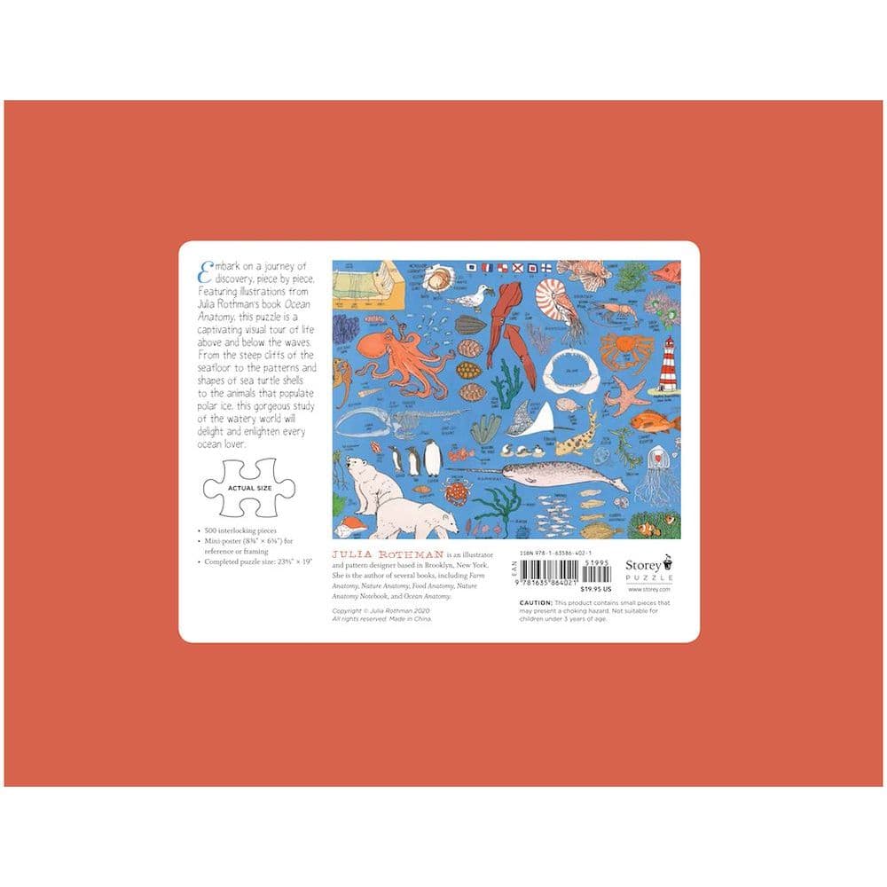 Ocean Anatomy 500pc Puzzle 4th Product Detail  Image width="1000" height="1000"