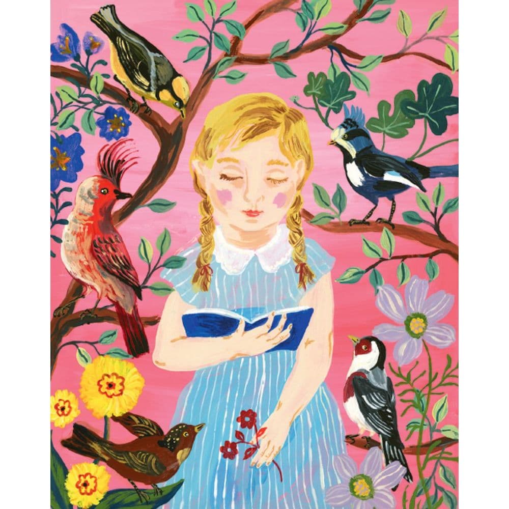 Girl Who Reads to Birds 500pc Puzzle 2nd Product Detail  Image width=&quot;1000&quot; height=&quot;1000&quot;