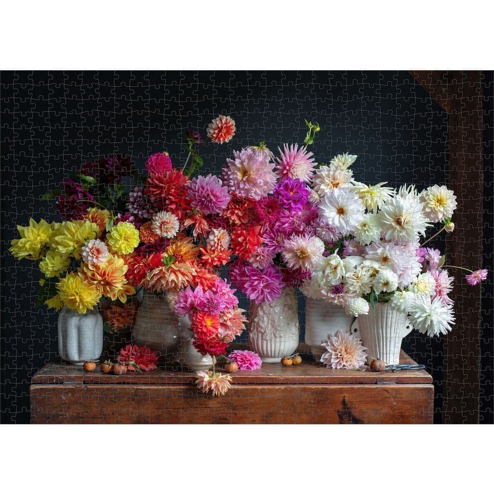 Dahlias 750pc Puzzle 2nd Product Detail  Image width=&quot;1000&quot; height=&quot;1000&quot;