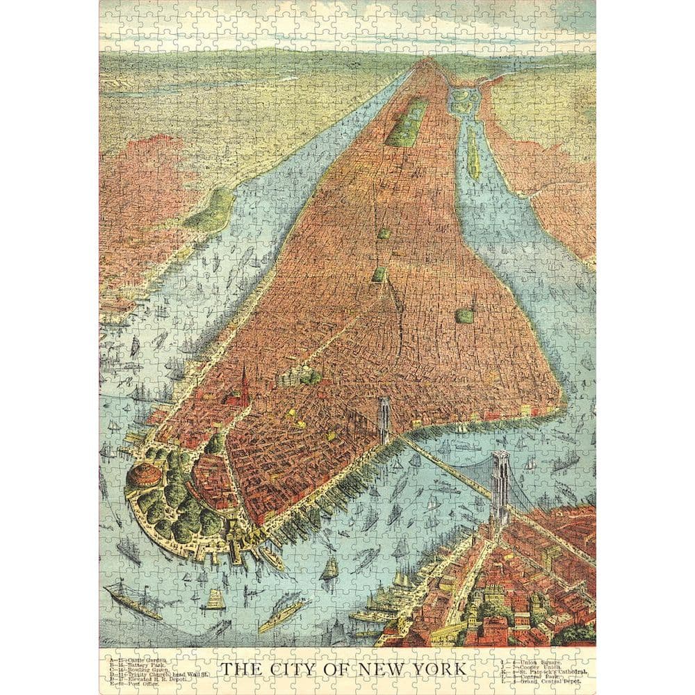 New York City Derian 750pc Puzzle 2nd Product Detail  Image width=&quot;1000&quot; height=&quot;1000&quot;