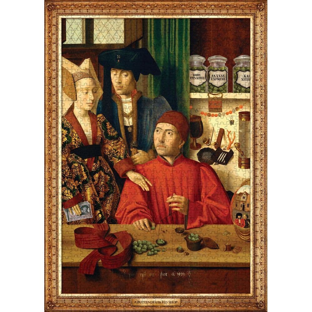 Budtender In His Shop 1000pc Puzzle 2nd Product Detail  Image width="1000" height="1000"