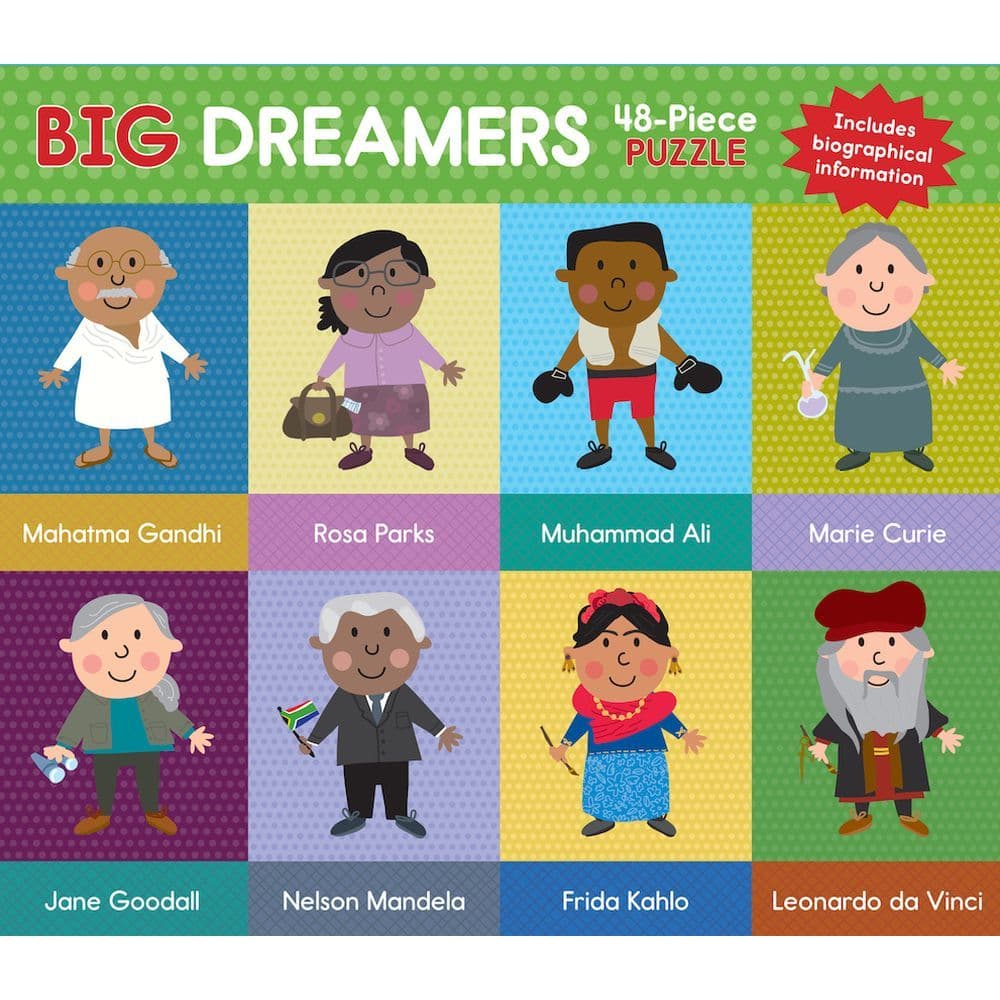 Big Dreamers 48pc Puzzle 4th Product Detail  Image width=&quot;1000&quot; height=&quot;1000&quot;