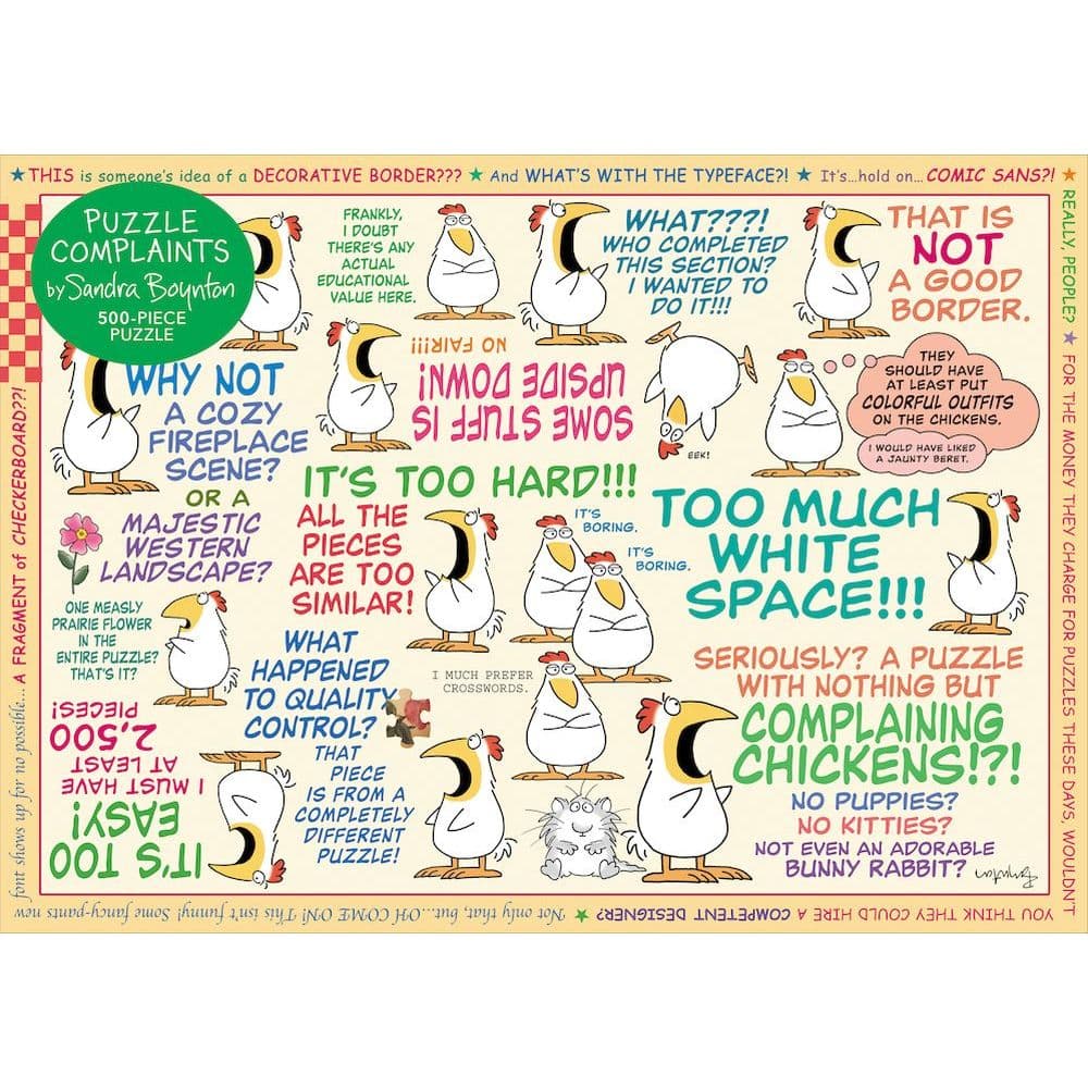 Puzzle Complaints 500 Piece Puzzle 2nd Product Detail  Image width="1000" height="1000"