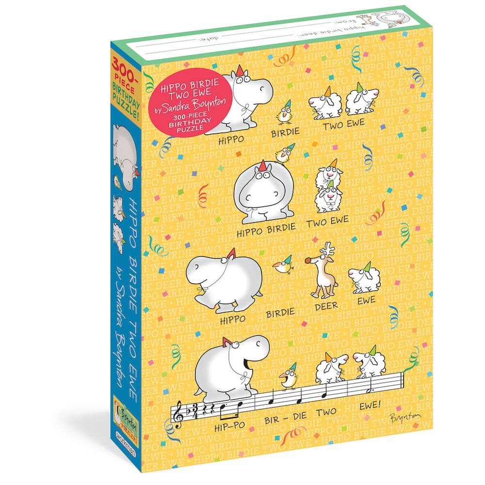 Hippo Birdie Two Ewe 300 Piece Puzzle Main Product  Image width="1000" height="1000"
