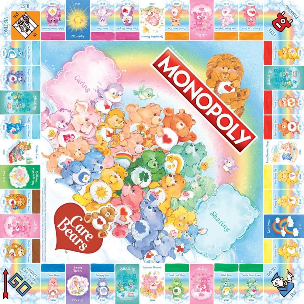 Care Bears Monopoly 4th Product Detail  Image width=&quot;1000&quot; height=&quot;1000&quot;