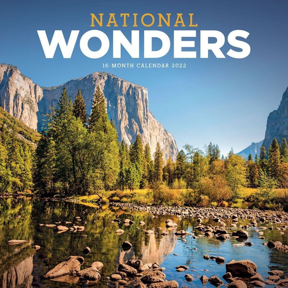 National Wonders 2022 Wall Calendar