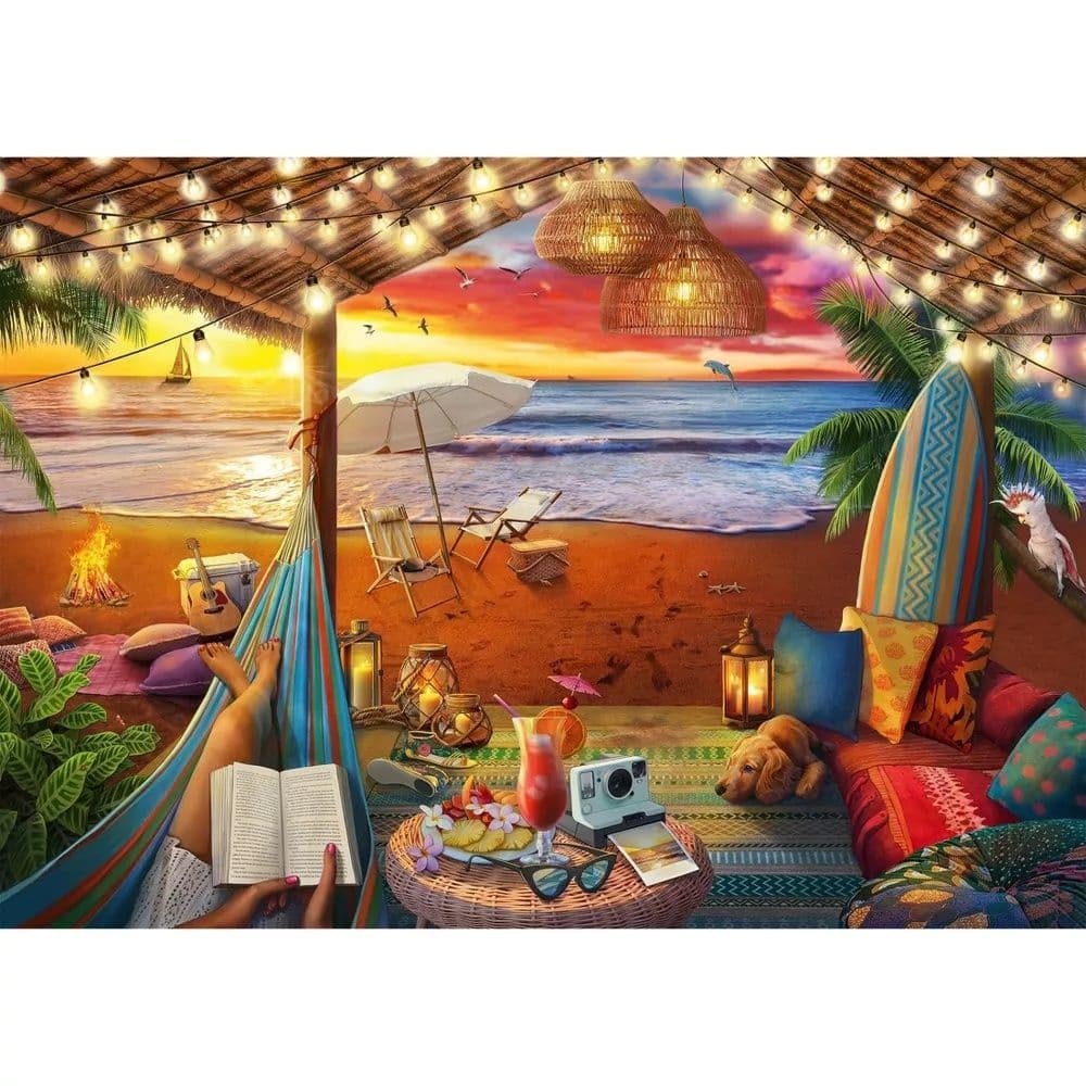 Cozy Cabana Large Format 500 Piece Puzzle First Alternate Image