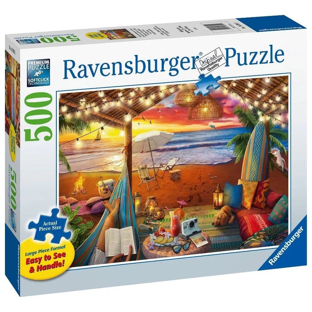 Cozy Cabana Large Format 500 Piece Puzzle Fourth Alternate Image