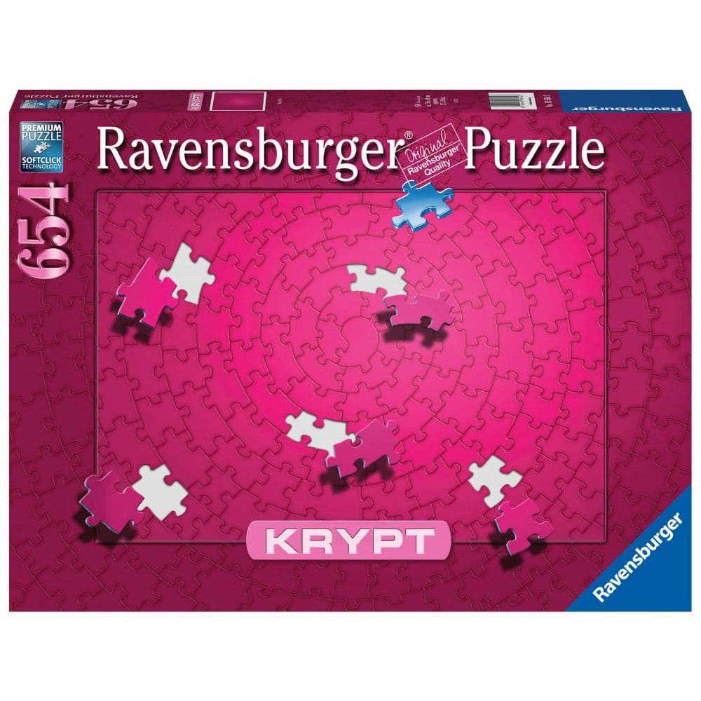 Krypt Pink 654 Piece Puzzle Main Product Image