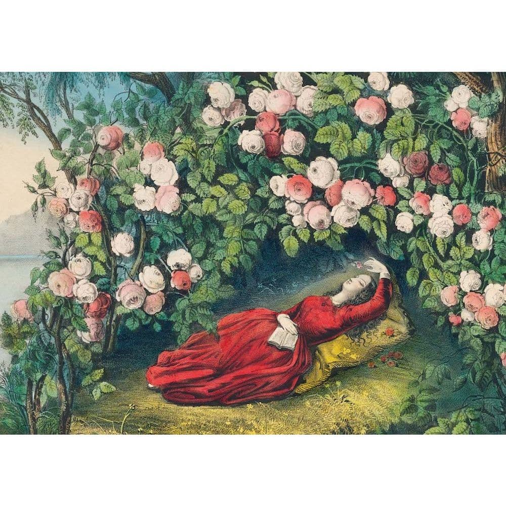 Bower of Roses 1000 Piece Puzzle 3rd Product Detail  Image width=&quot;1000&quot; height=&quot;1000&quot;