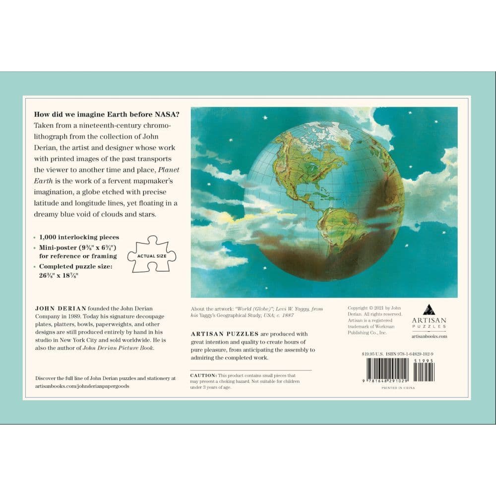 World Derian 1000 Piece Puzzle 4th Product Detail  Image width="1000" height="1000"