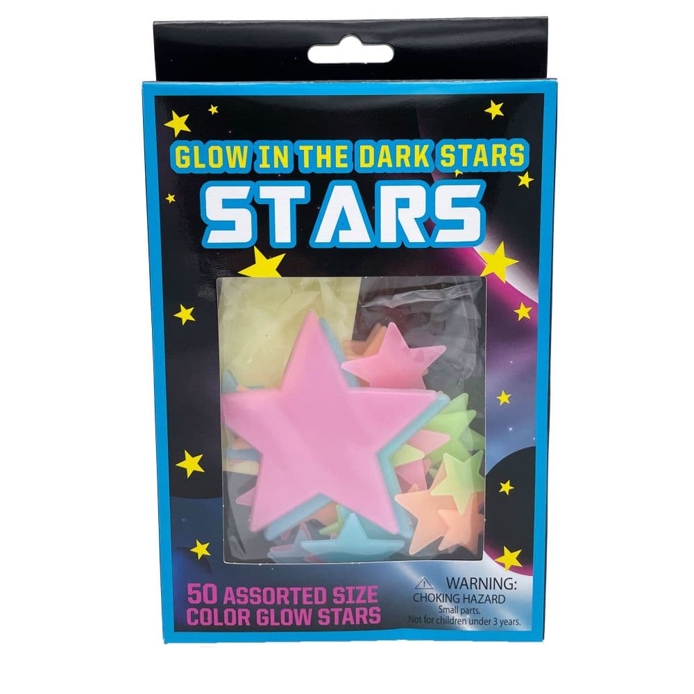 image Glow in the Dark Assorted Stars  Main Image