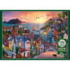 image Coastal Town Sunset 1000 Piece Puzzle Main Product  Image width=&quot;1000&quot; height=&quot;1000&quot;