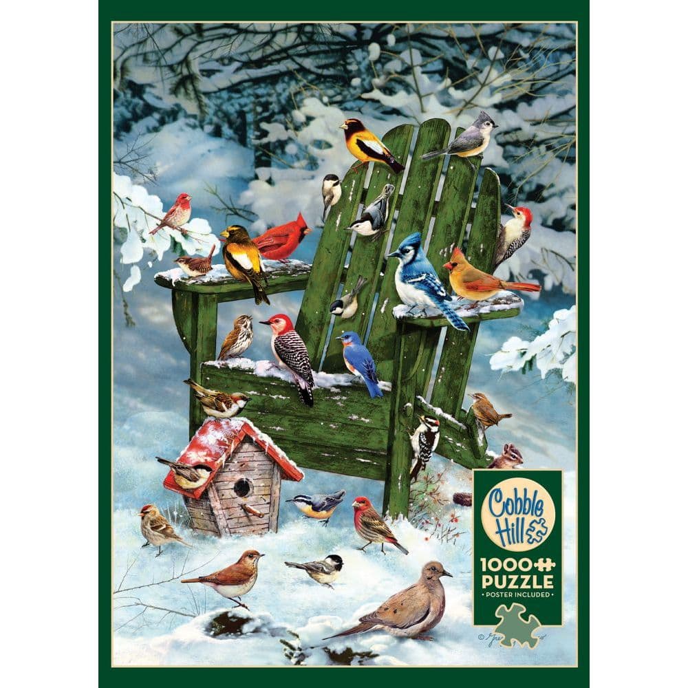 For The Birds 1000 Piece Puzzle 4th Product Detail  Image width=&quot;1000&quot; height=&quot;1000&quot;
