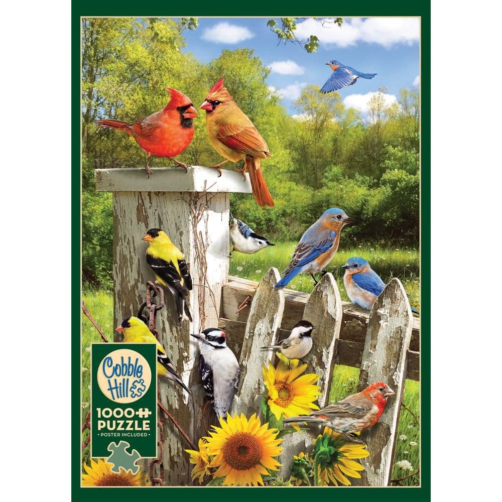 image Spring Gossip 1000 Piece Puzzle Main Product  Image width=&quot;1000&quot; height=&quot;1000&quot;