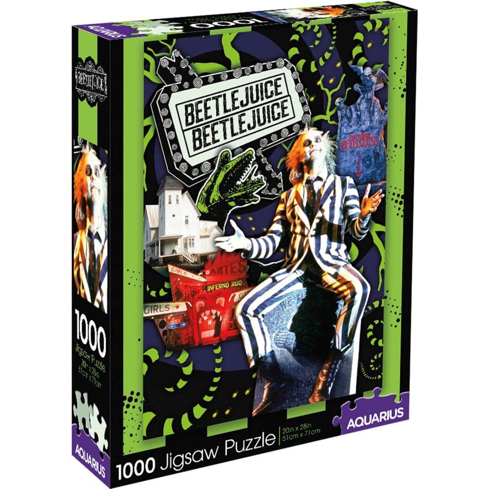 Beetlejuice 1000 Piece Puzzle Main Product  Image width=&quot;1000&quot; height=&quot;1000&quot;