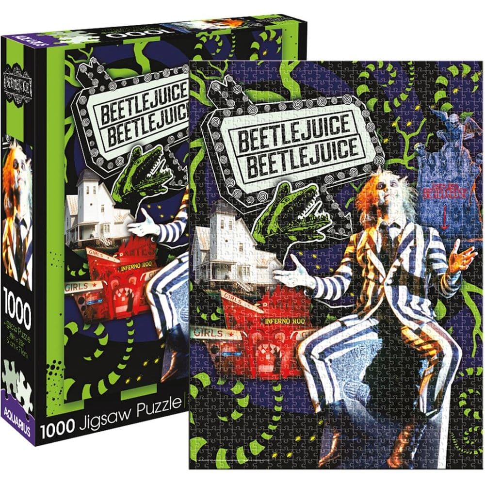 Beetlejuice 1000 Piece Puzzle 3rd Product Detail  Image width=&quot;1000&quot; height=&quot;1000&quot;