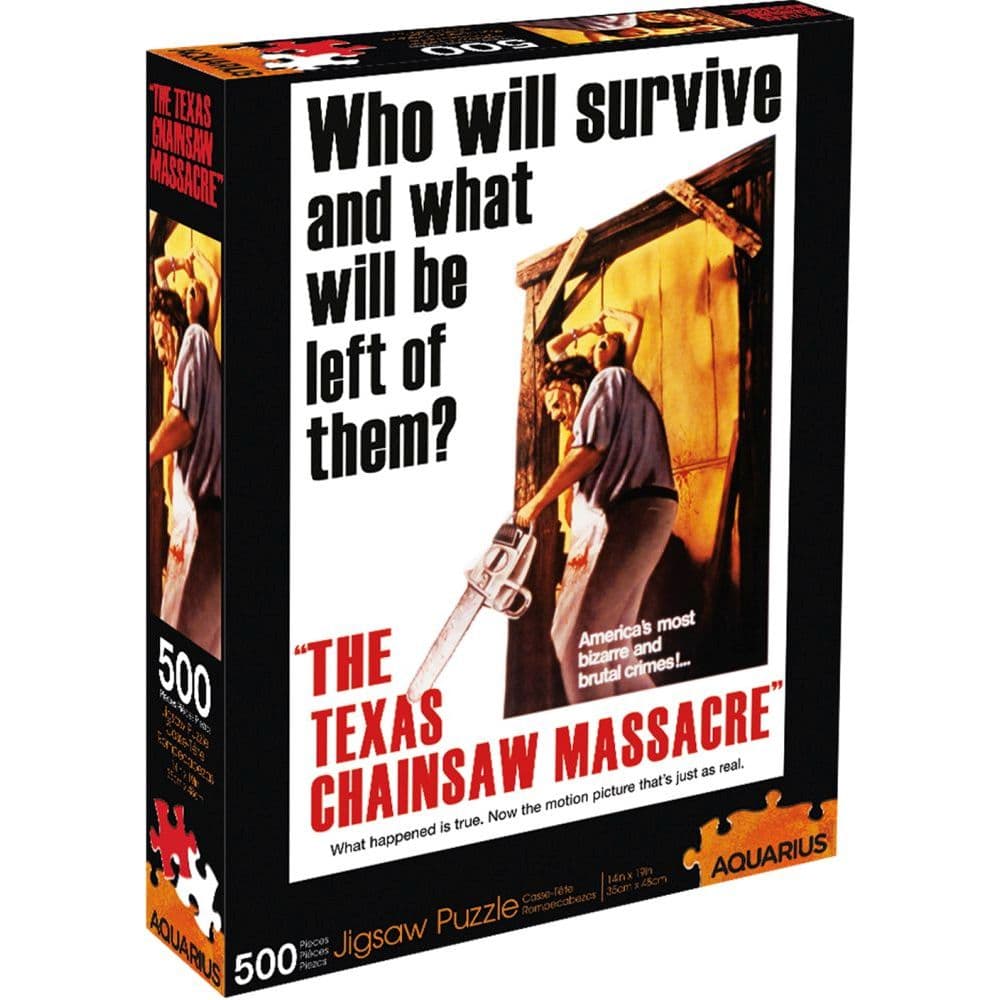 Texas Chainsaw Massacre 500 Piece Puzzle Main Product  Image width=&quot;1000&quot; height=&quot;1000&quot;