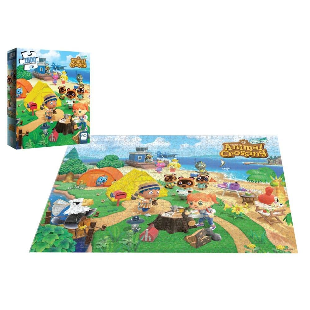 Animal Crossing Welcome 1000 Piece Puzzle 2nd Product Detail  Image width="1000" height="1000"