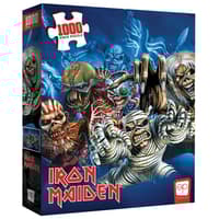 image Iron Maiden Faces of Eddie 1000 Piece Puzzle Main Product  Image width="1000" height="1000"