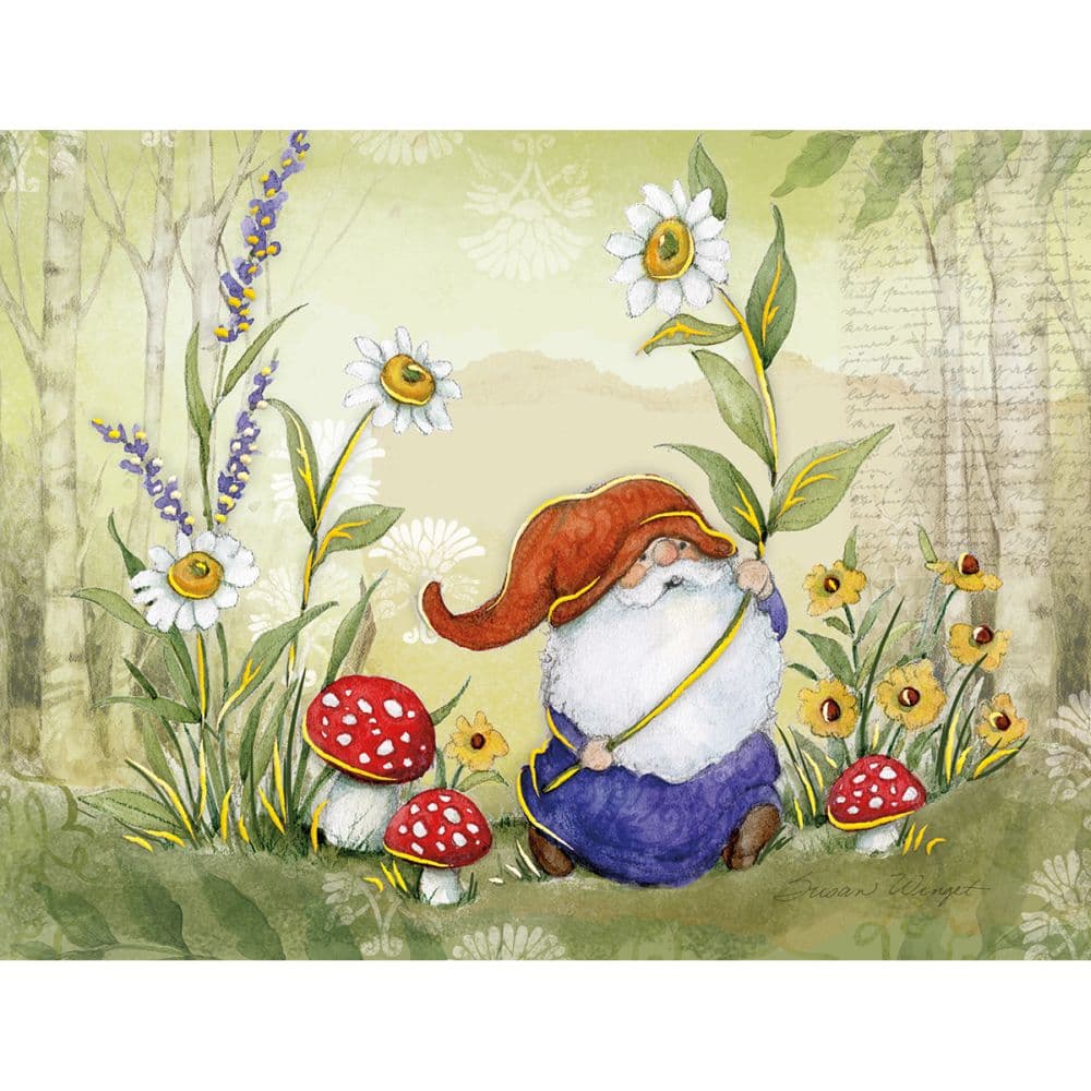 Garden Gnomes Assorted Notecards
gnome with mushroom width="1000" height="1000"