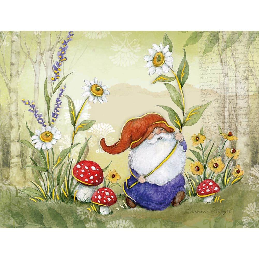 Garden Gnomes Assorted Notecards
gnome with mushroom width="1000" height="1000"