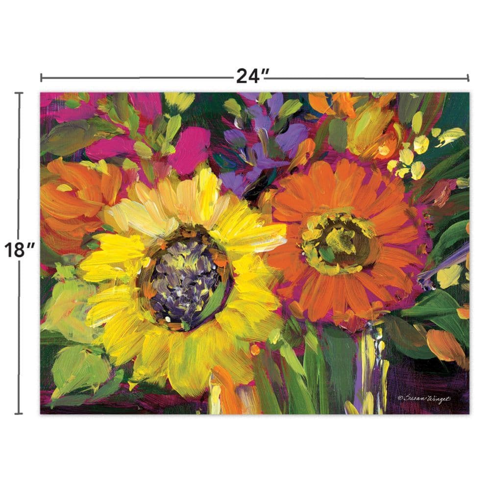 Gallery Florals 500 Piece Puzzle 4th Product Detail  Image width=&quot;1000&quot; height=&quot;1000&quot;