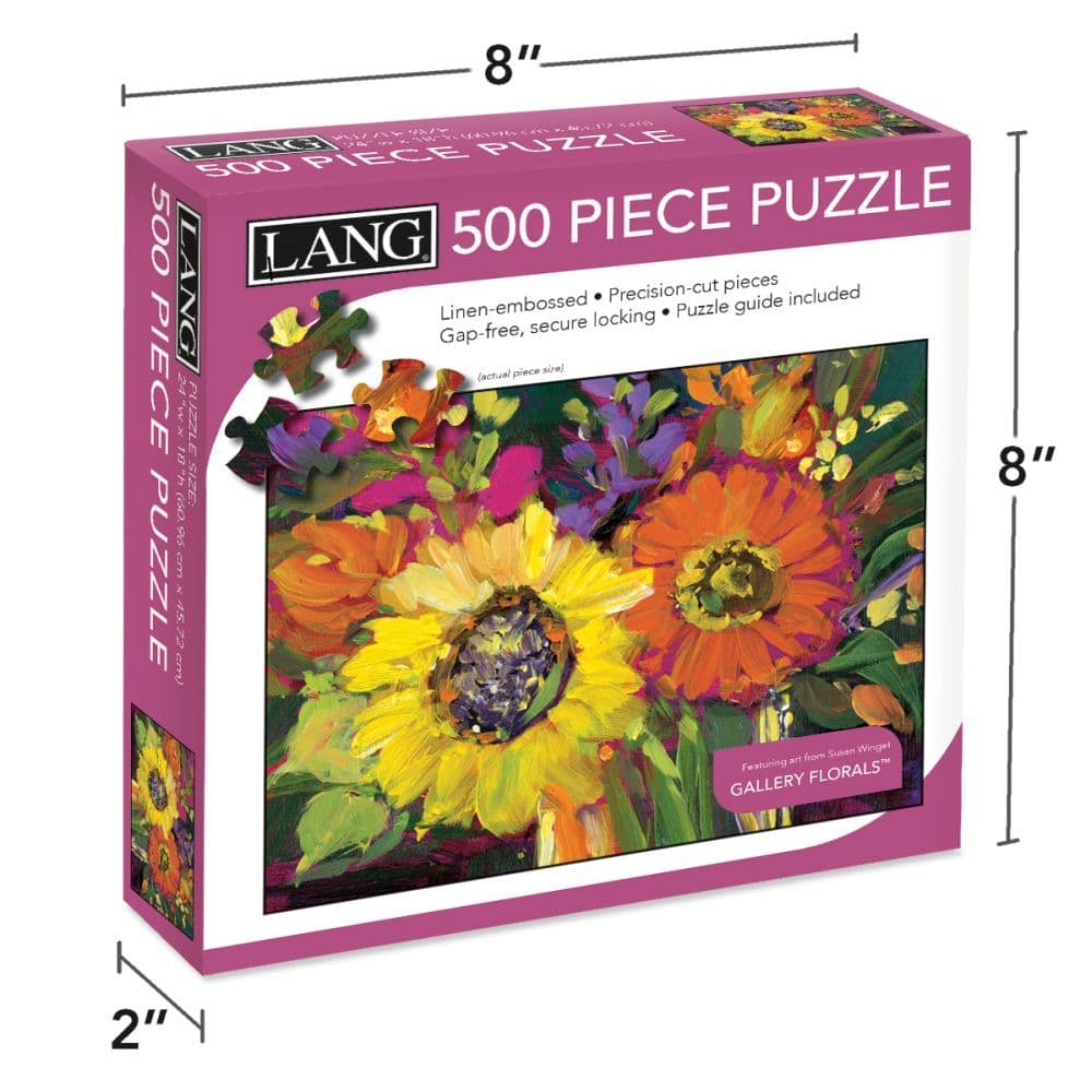 Gallery Florals 500 Piece Puzzle 5th Product Detail  Image width=&quot;1000&quot; height=&quot;1000&quot;