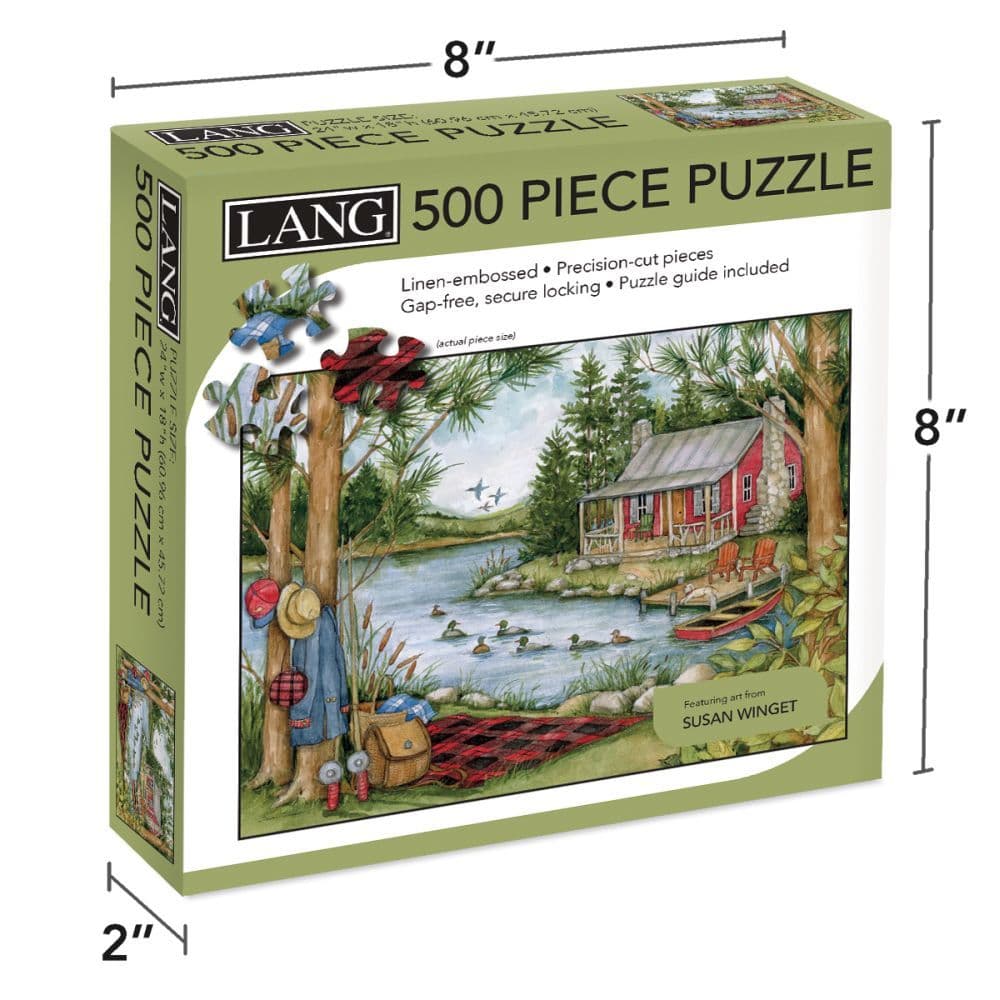 Picnic By The Lake 500 Piece Puzzle 4th Product Detail  Image width=&quot;1000&quot; height=&quot;1000&quot;