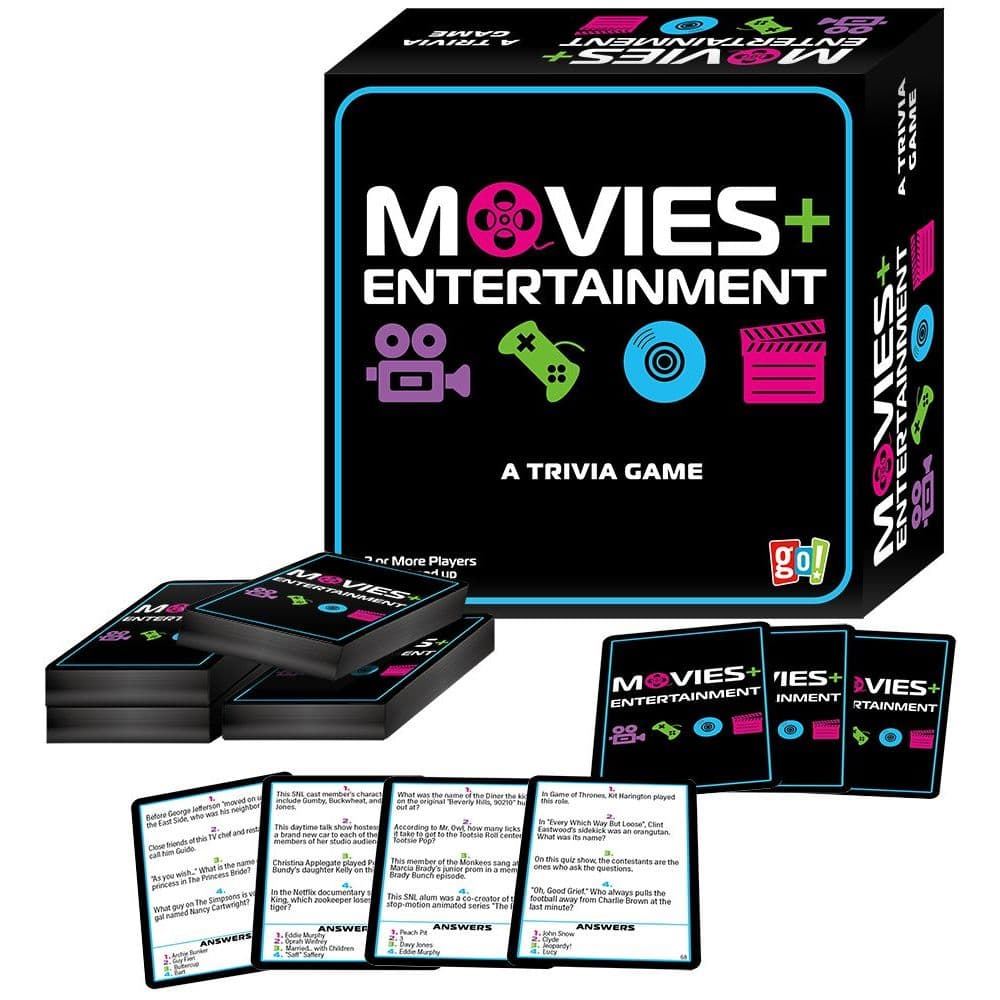 Go! Games Movies & Entertainment Trivia Game