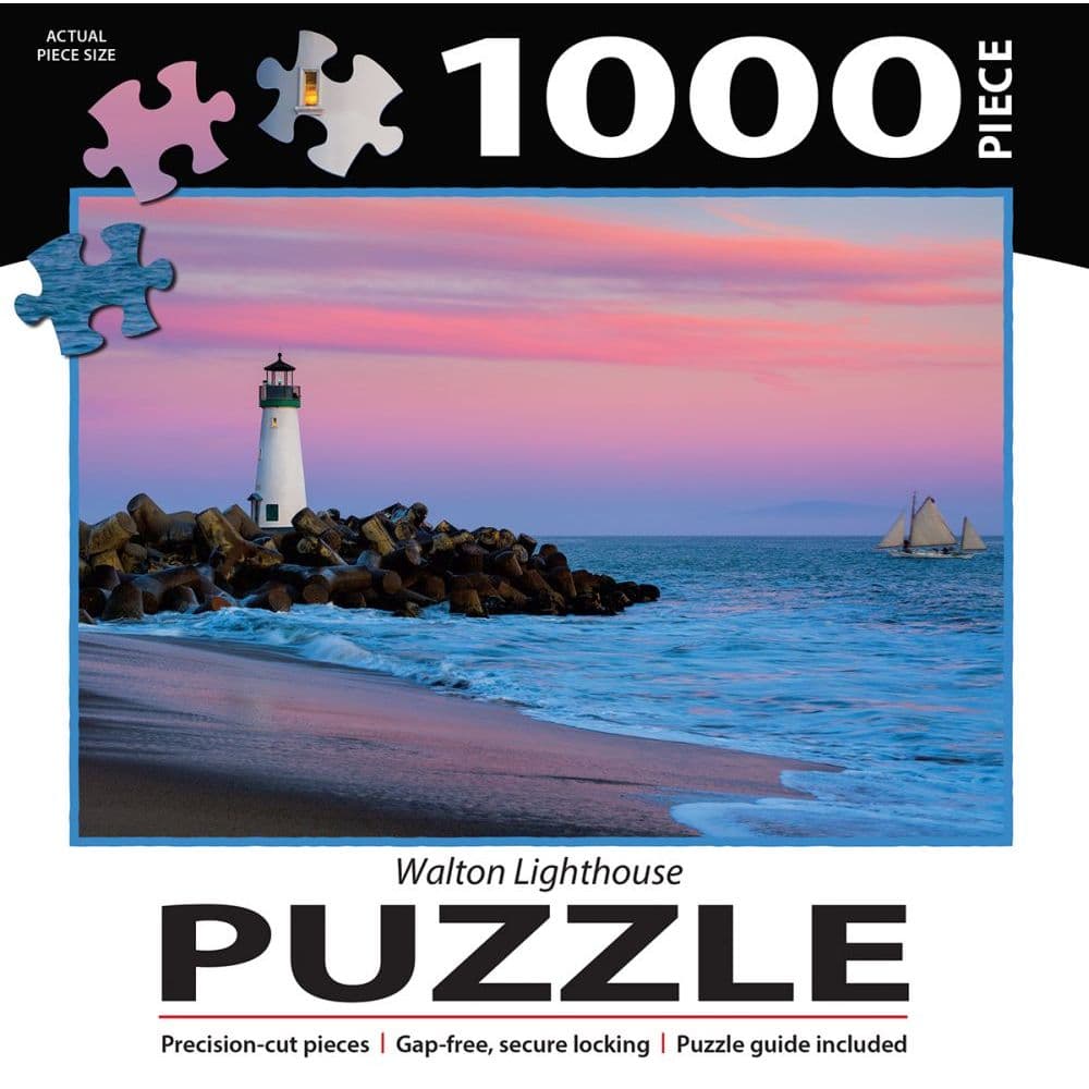 Lighthouse In Santa Cruz 1000 Piece Puzzle 3rd Product Detail  Image width=&quot;1000&quot; height=&quot;1000&quot;