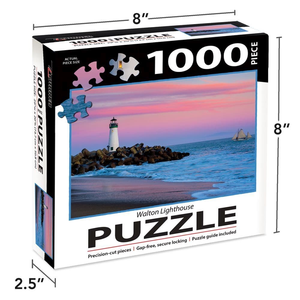 Lighthouse In Santa Cruz 1000 Piece Puzzle 4th Product Detail  Image width=&quot;1000&quot; height=&quot;1000&quot;