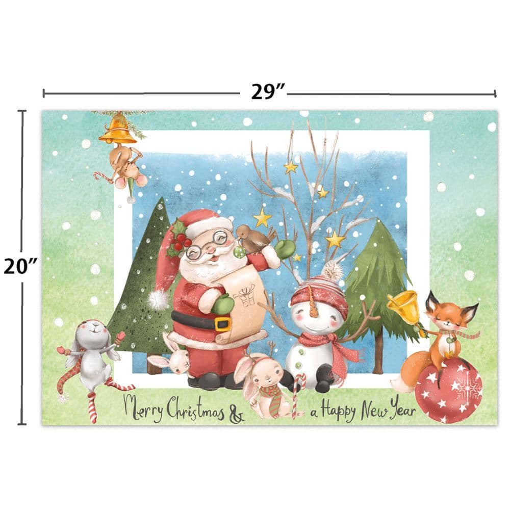 Greetings From Santa 1000 Piece Puzzle 5th Product Detail  Image width=&quot;1000&quot; height=&quot;1000&quot;
