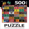 image Vintage License Plates 500 Piece Puzzle 3rd Product Detail  Image width=&quot;1000&quot; height=&quot;1000&quot;