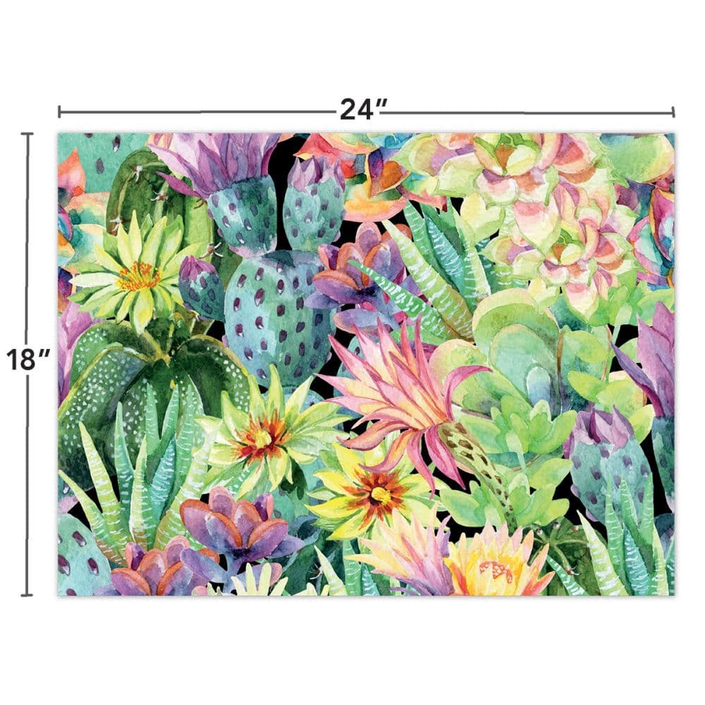 Pastel Succulents 500 Piece Puzzle 5th Product Detail  Image width=&quot;1000&quot; height=&quot;1000&quot;