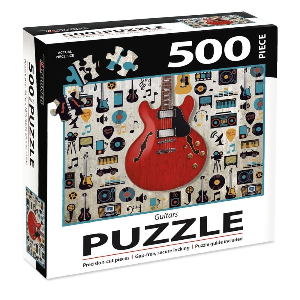 Guitars 500 Piece Puzzle Main Product  Image width=&quot;1000&quot; height=&quot;1000&quot;