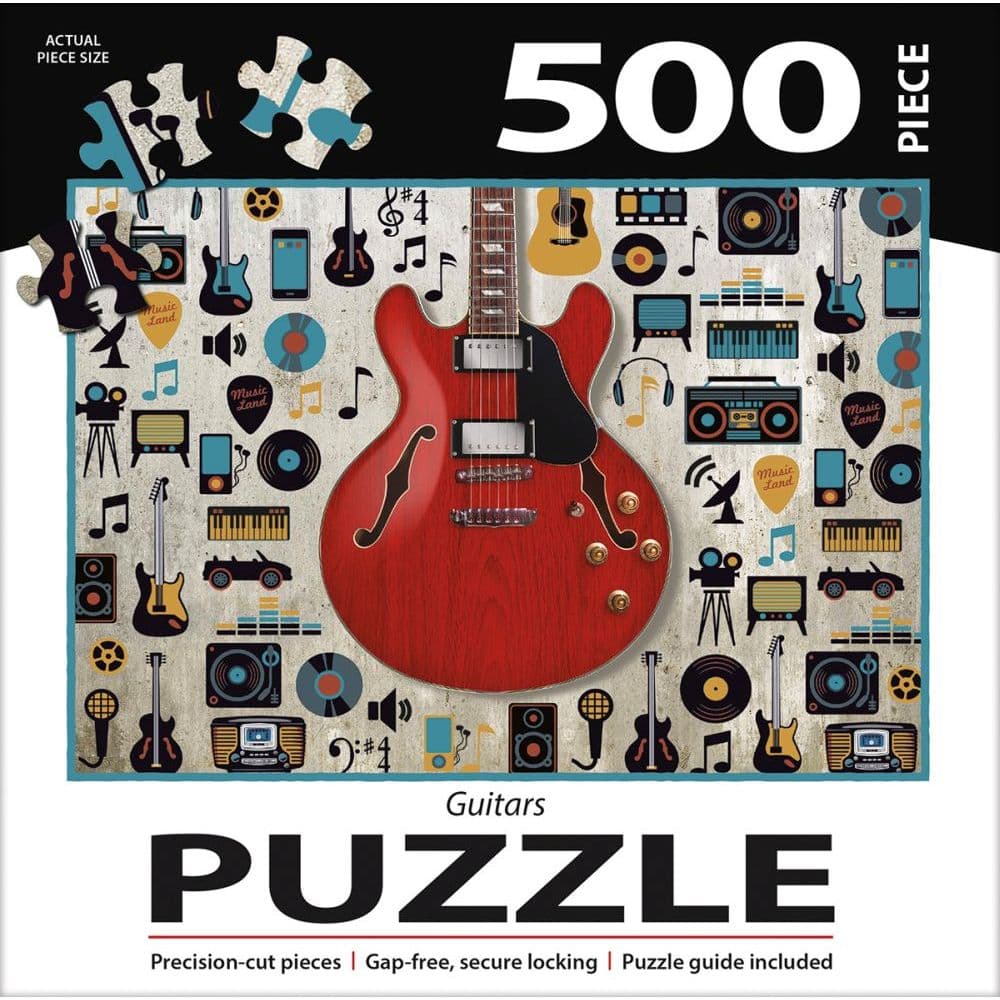 Guitars 500 Piece Puzzle 3rd Product Detail  Image width=&quot;1000&quot; height=&quot;1000&quot;