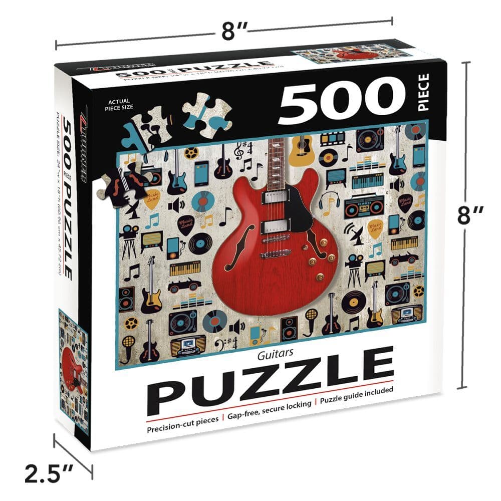 Guitars 500 Piece Puzzle 4th Product Detail  Image width=&quot;1000&quot; height=&quot;1000&quot;