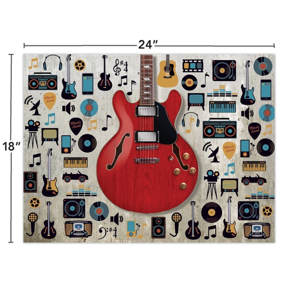 Guitars 500 Piece Puzzle 5th Product Detail  Image width=&quot;1000&quot; height=&quot;1000&quot;