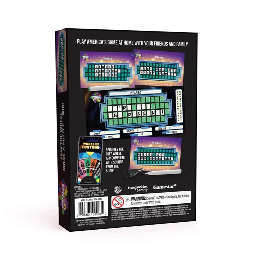 Wheel of Fortune Game Box First Alternate Image