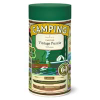 image Camping 1000 Piece Puzzle by Cavallini Main Product  Image width=&quot;1000&quot; height=&quot;1000&quot;