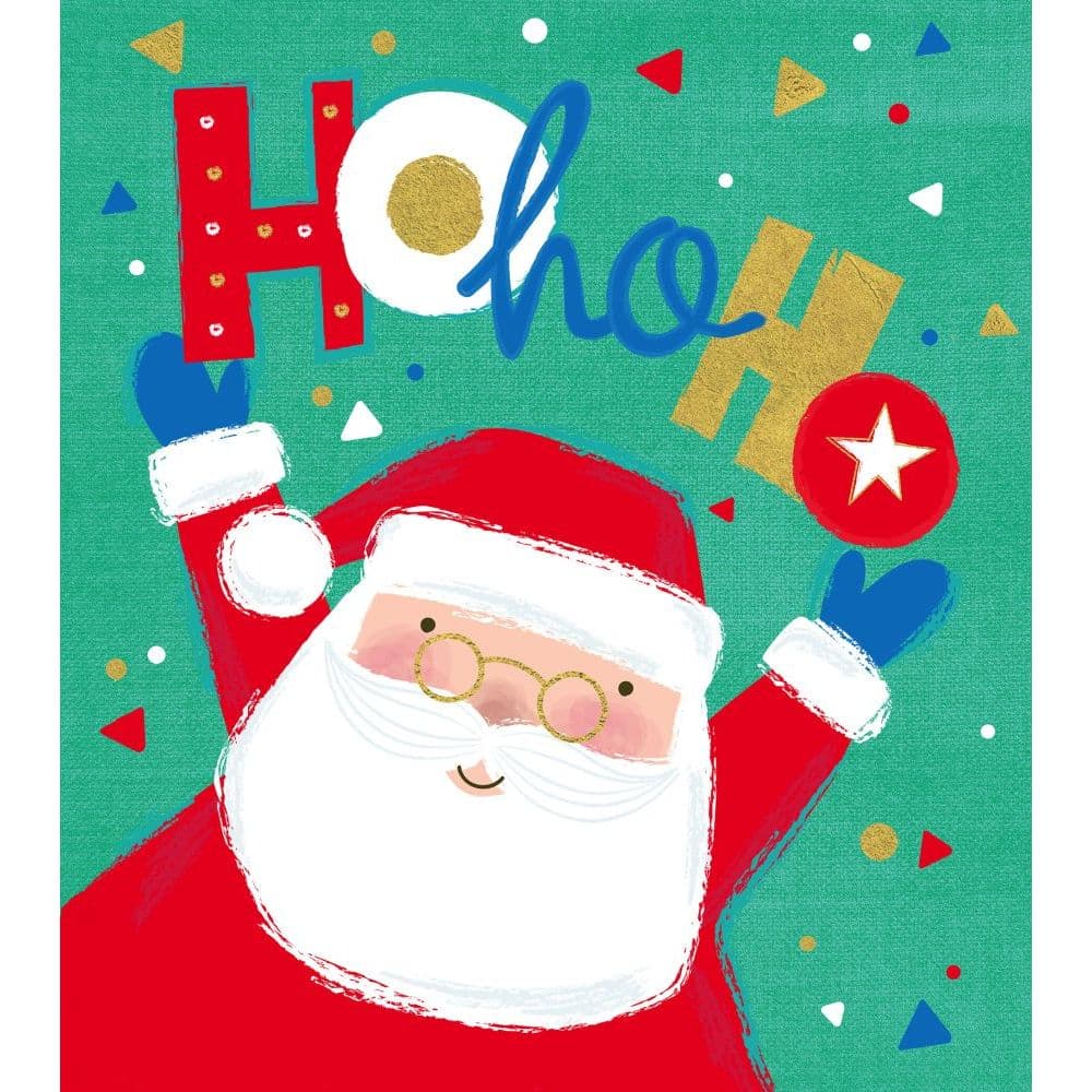 Ho Ho Ho Santa Calendar Wrapper