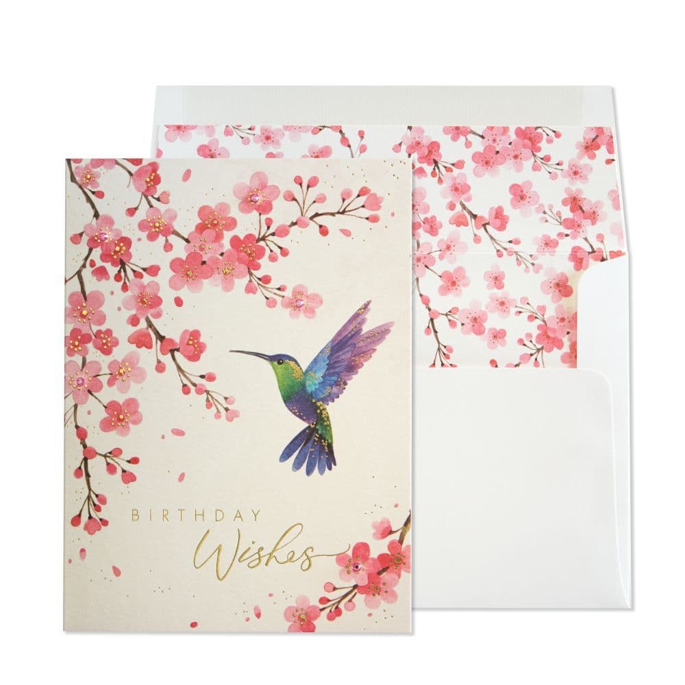 Hummingbird Birthday Card Main Product  Image width="1000" height="1000"