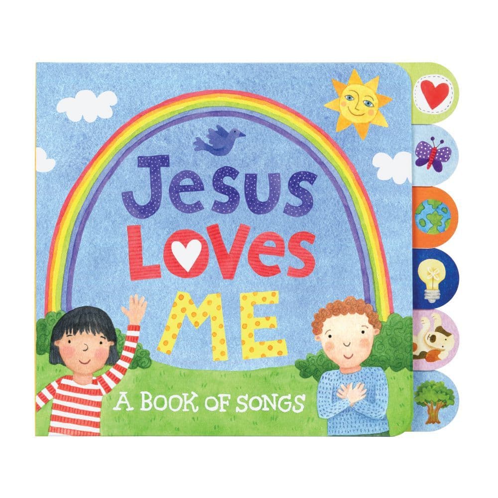 Jesus Loves Me Board Book Main Product  Image width="1000" height="1000"