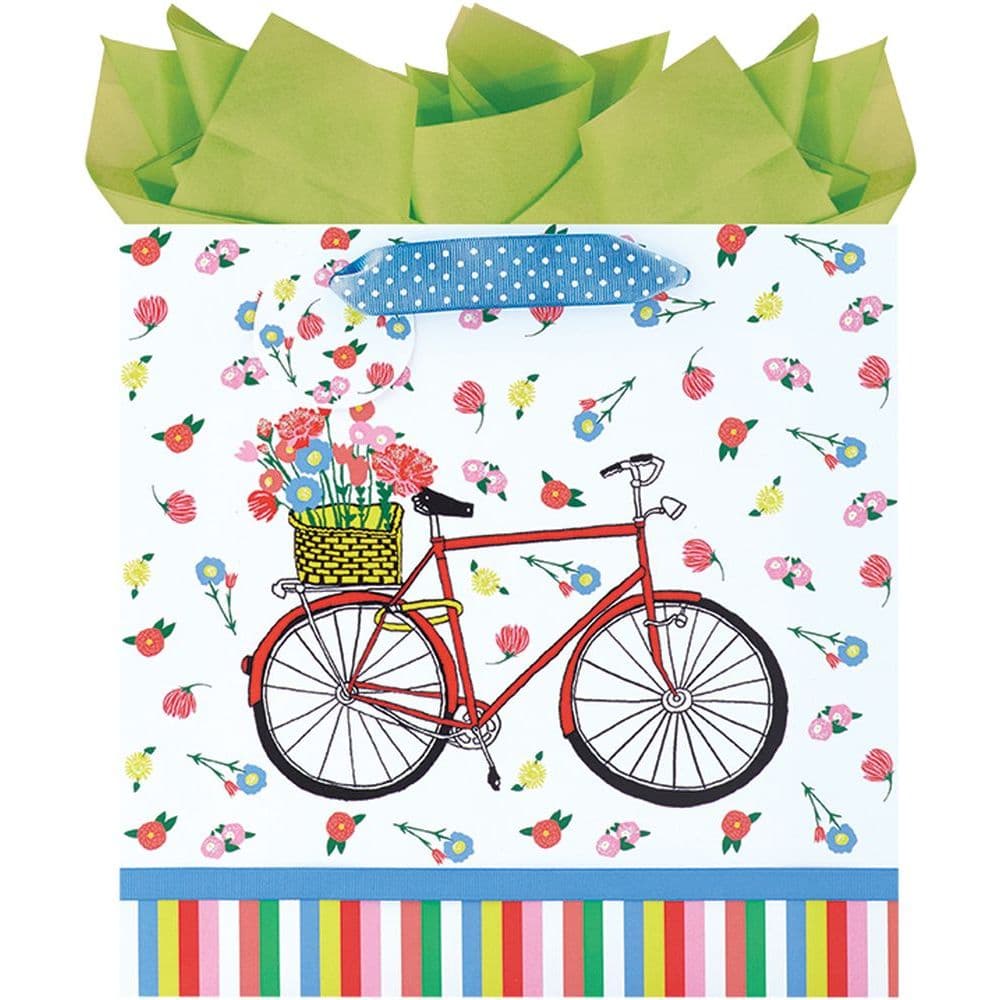 A Ride in the Park Medium Square Gift Bag Main Product  Image width="1000" height="1000"