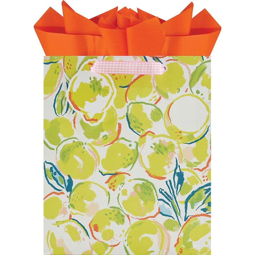 Dolce Vita Lemons Medium Gift Bag Main Product  Image width="1000" height="1000"