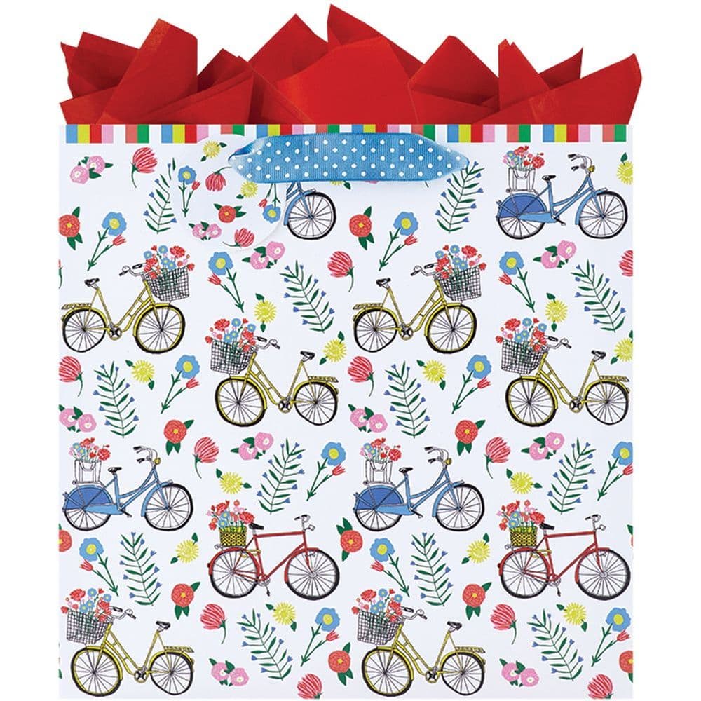 A Ride in the Park Large Square Gift Bag Main Product  Image width="1000" height="1000"